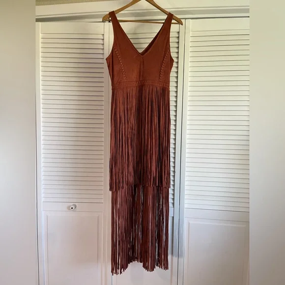 Idyllwind Women's Wild Nights Fringe Dress - Picture 8 of 8